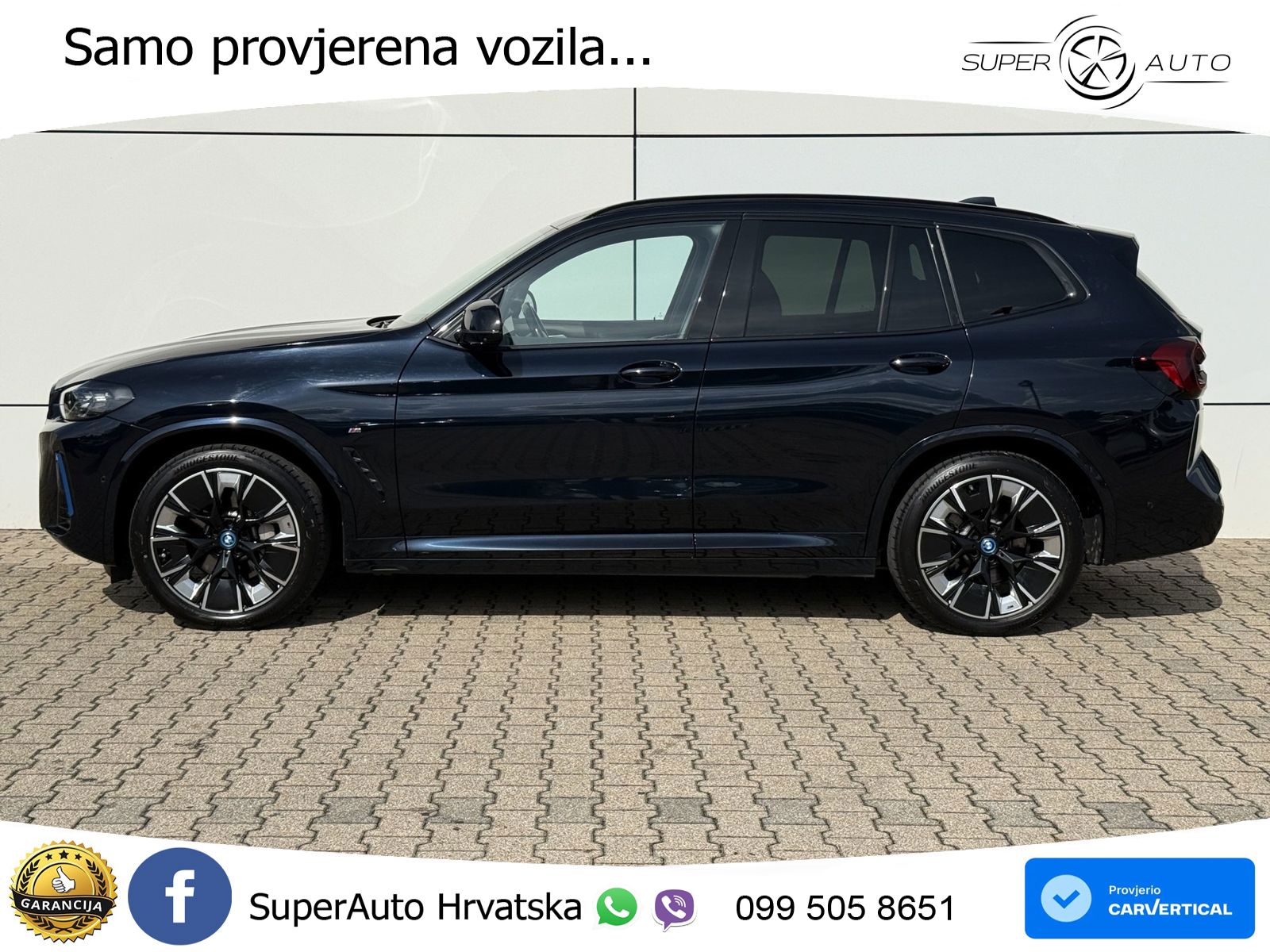 BMW iX3 80 kWh (286 KS) LED+GR SJED+ACC