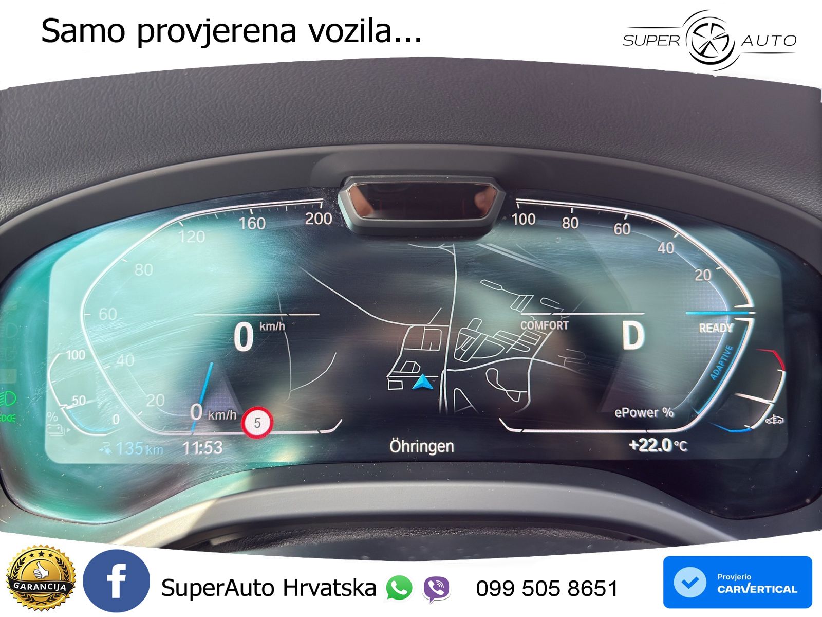 BMW iX3 80 kWh (286 KS) LED+GR SJED+ACC