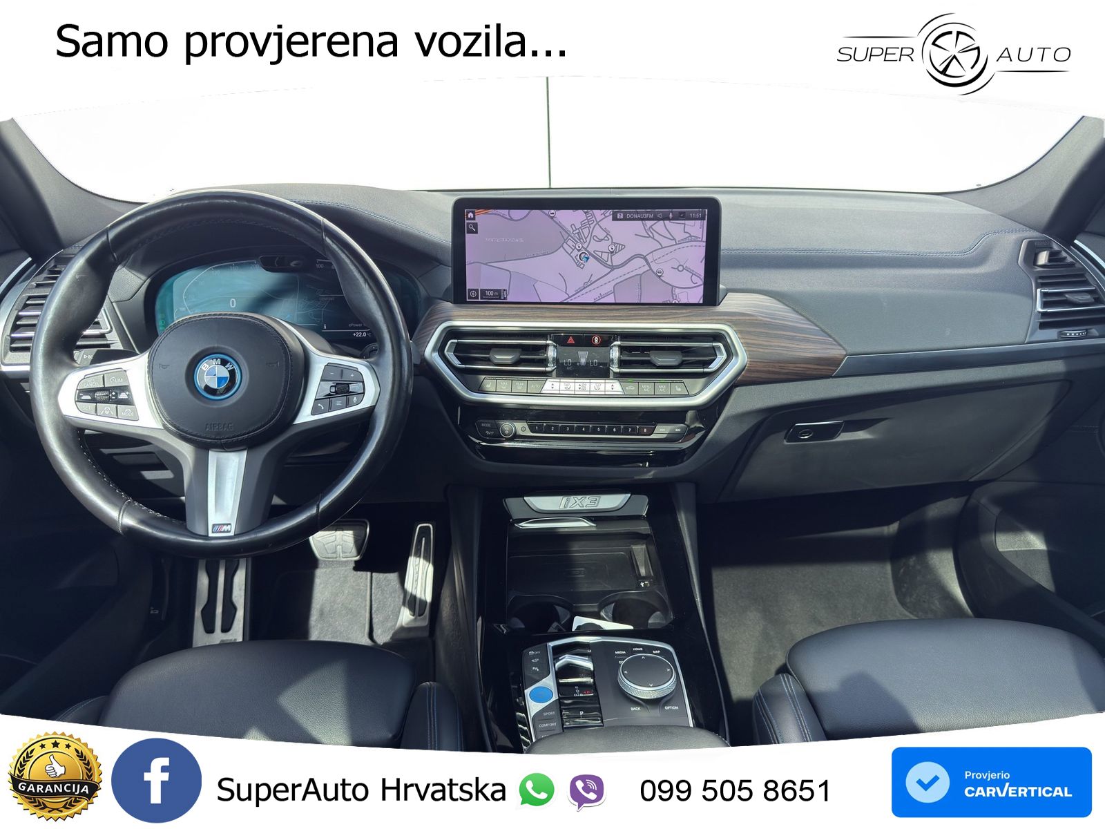 BMW iX3 80 kWh (286 KS) LED+GR SJED+ACC