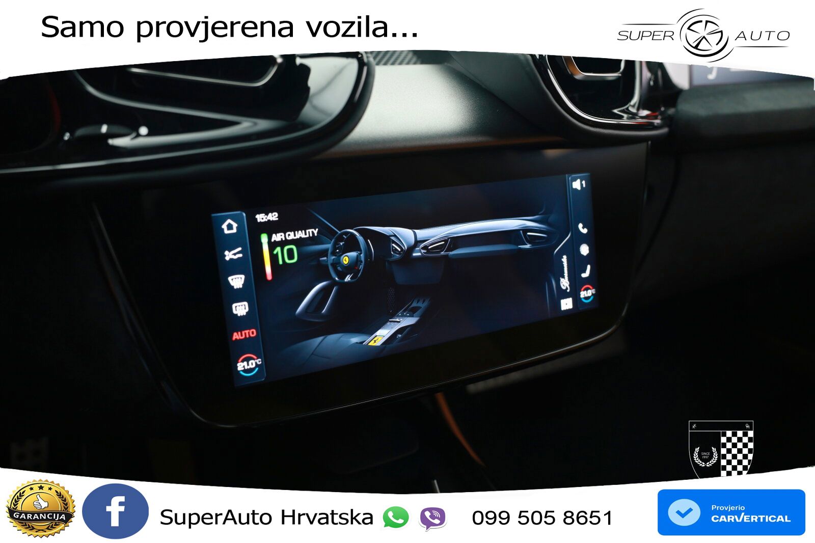 Ferrari 12Cilindri Spider 6.5 V12 (830 KS) F1 DCT LED+GR SJED+ACC