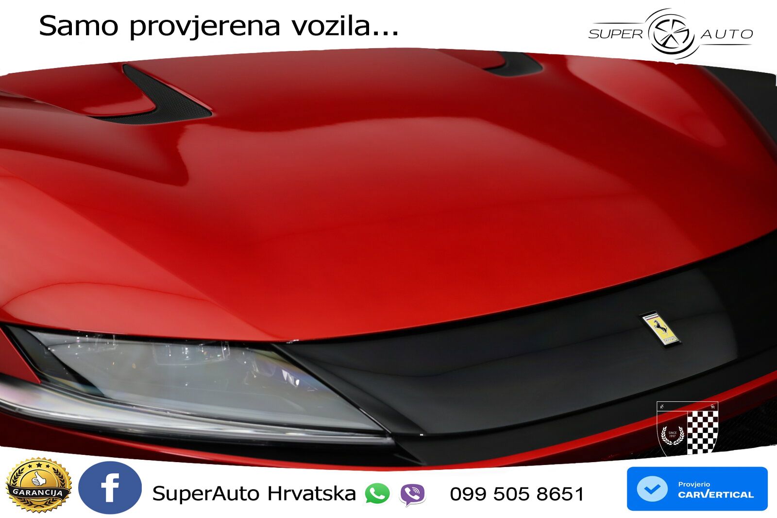 Ferrari 12Cilindri Spider 6.5 V12 (830 KS) F1 DCT LED+GR SJED+ACC