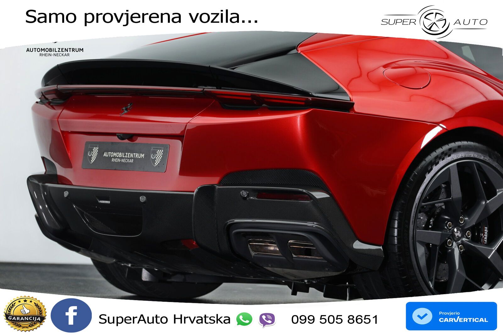 Ferrari 12Cilindri Spider 6.5 V12 (830 KS) F1 DCT LED+GR SJED+ACC