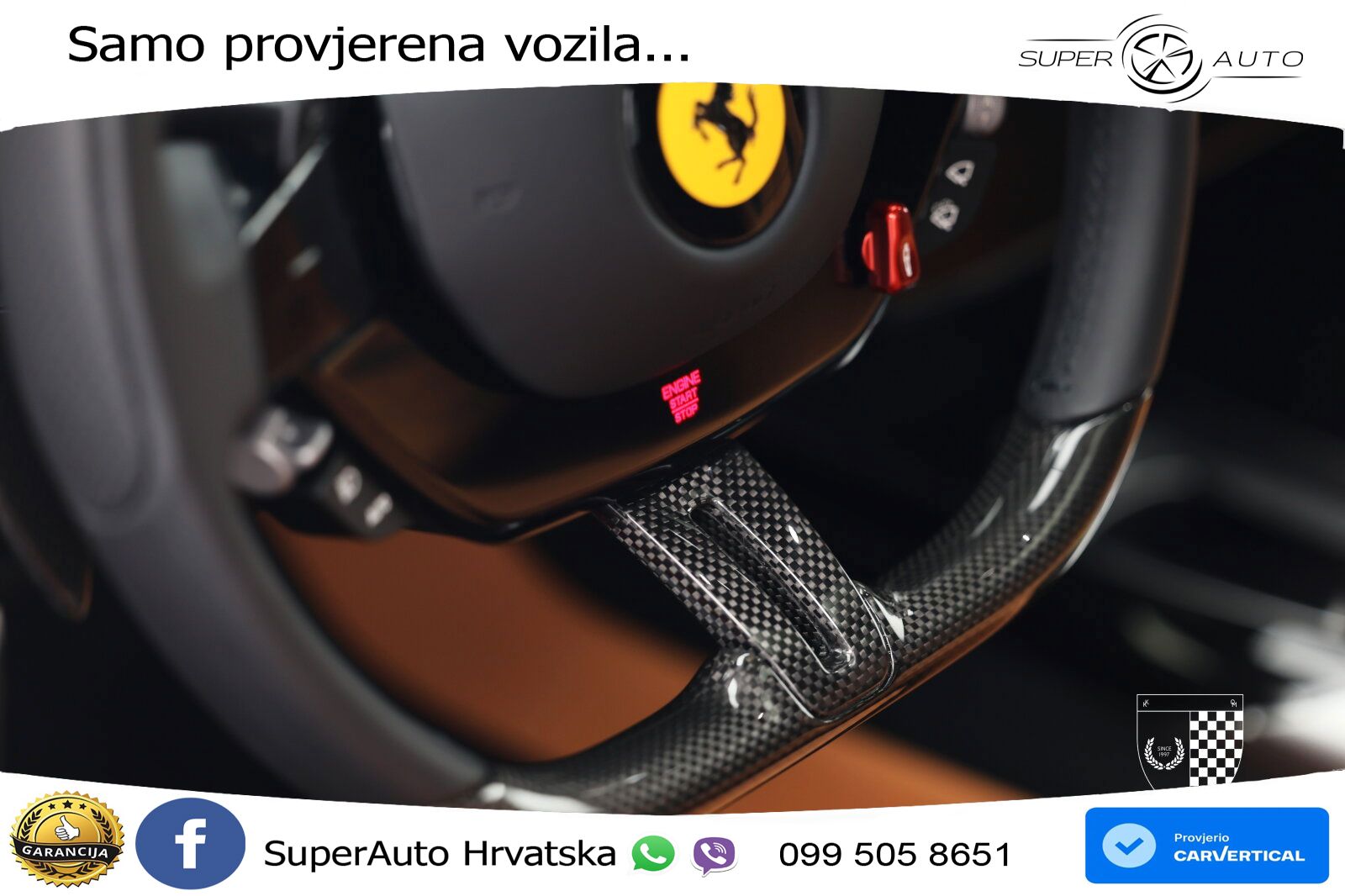 Ferrari 12Cilindri Spider 6.5 V12 (830 KS) F1 DCT LED+GR SJED+ACC