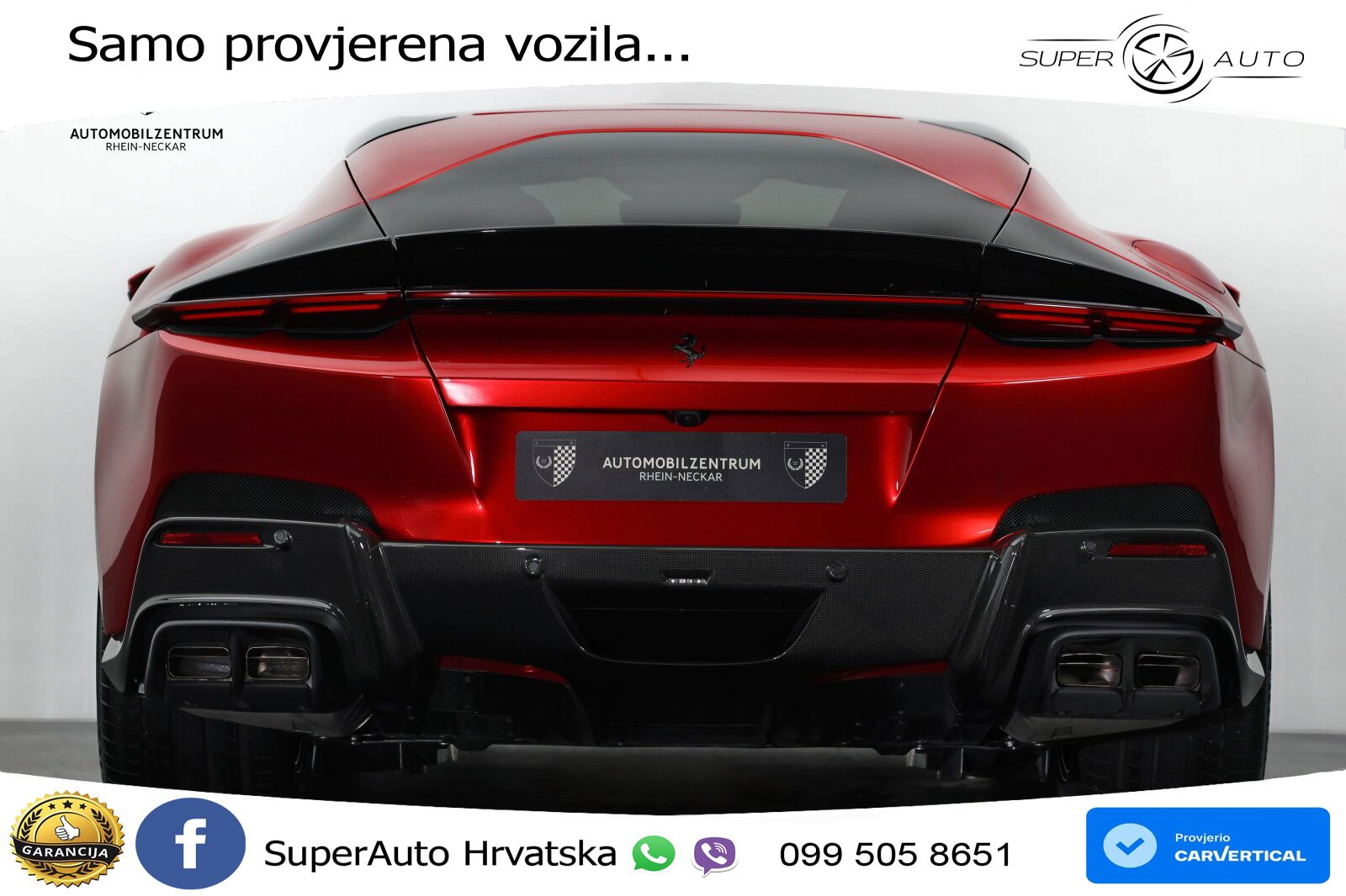 Ferrari 12Cilindri Spider 6.5 V12 (830 KS) F1 DCT LED+GR SJED+ACC