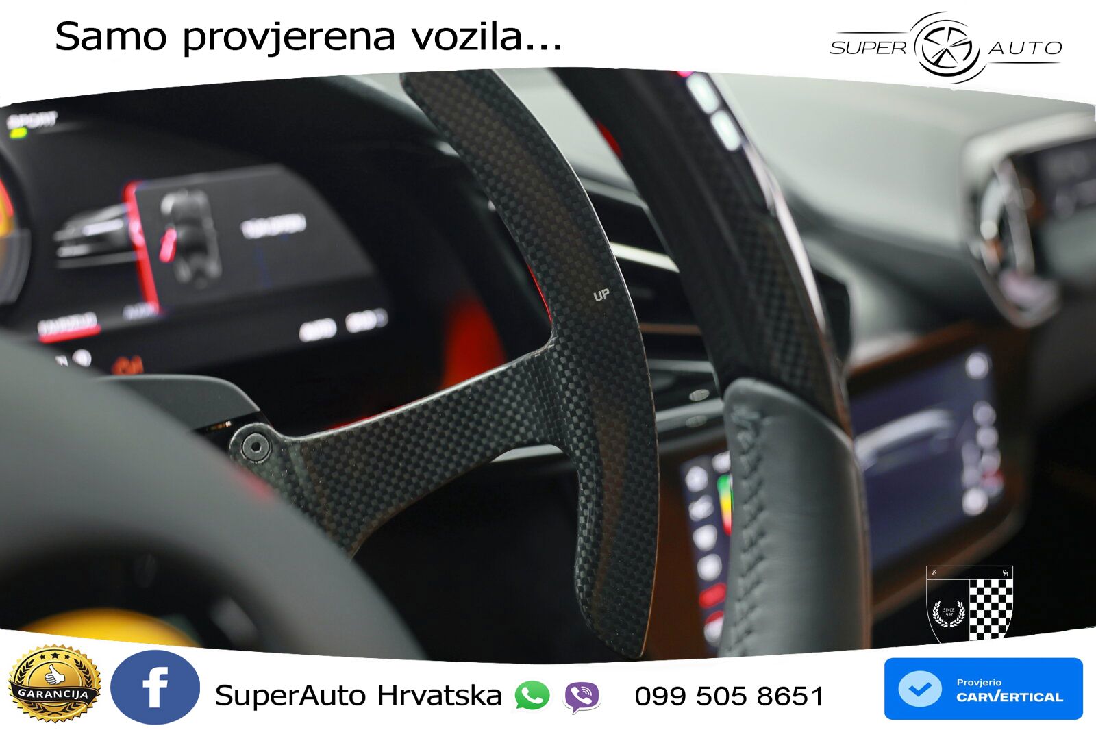 Ferrari 12Cilindri Spider 6.5 V12 (830 KS) F1 DCT LED+GR SJED+ACC