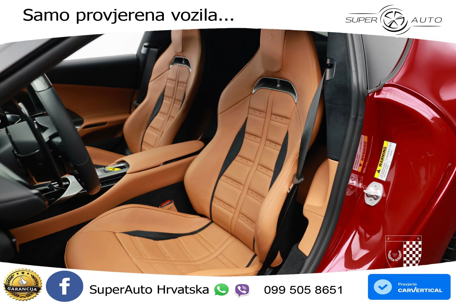 Ferrari 12Cilindri Spider 6.5 V12 (830 KS) F1 DCT LED+GR SJED+ACC