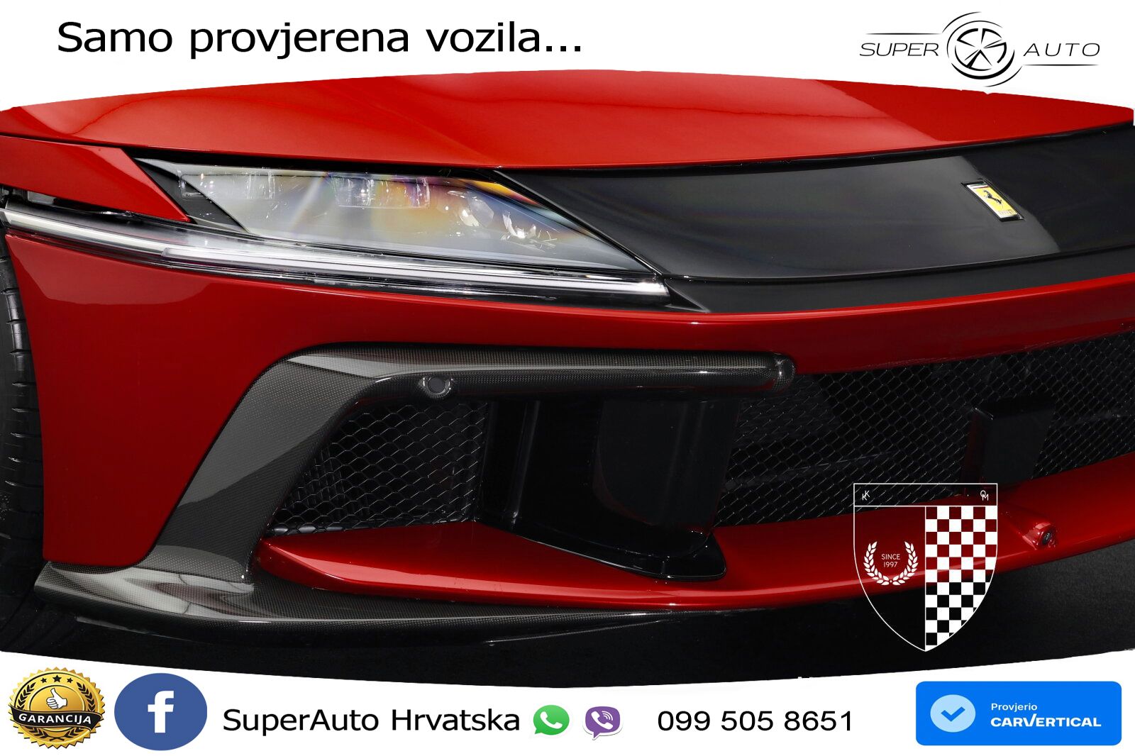 Ferrari 12Cilindri Spider 6.5 V12 (830 KS) F1 DCT LED+GR SJED+ACC