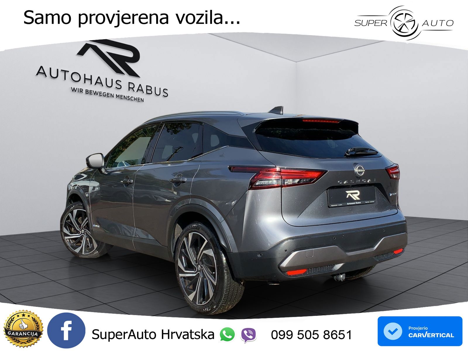 Nissan Qashqai e-POWER 1.5 VC-T (190 KS) Automatic Tekna LED+GR SJED+ACC