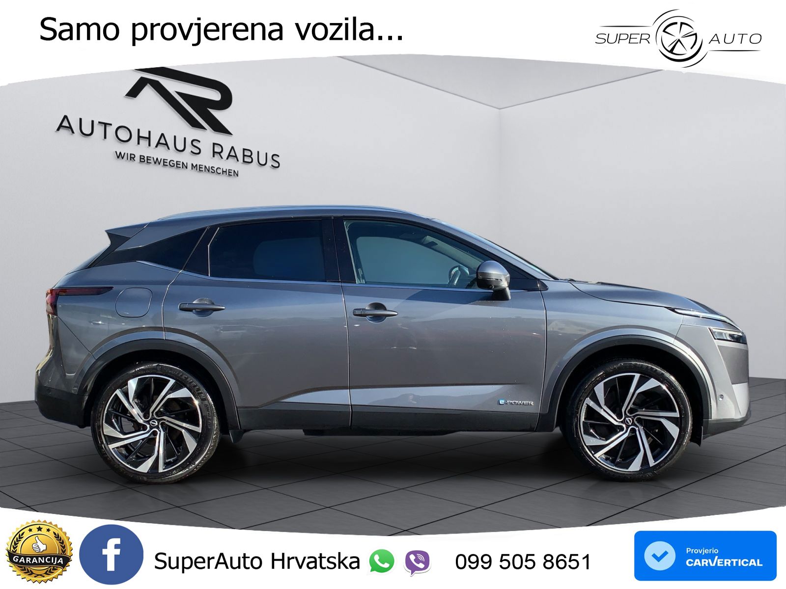 Nissan Qashqai e-POWER 1.5 VC-T (190 KS) Automatic Tekna LED+GR SJED+ACC