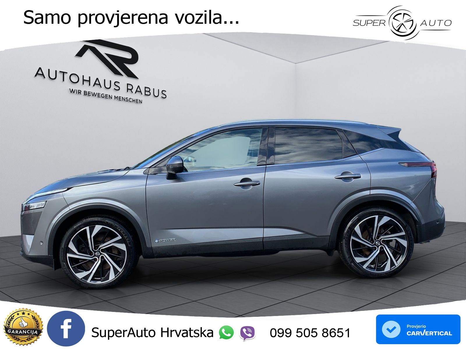 Nissan Qashqai e-POWER 1.5 VC-T (190 KS) Automatic Tekna LED+GR SJED+ACC