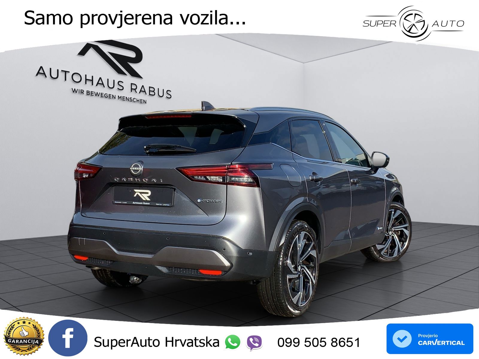 Nissan Qashqai e-POWER 1.5 VC-T (190 KS) Automatic Tekna LED+GR SJED+ACC