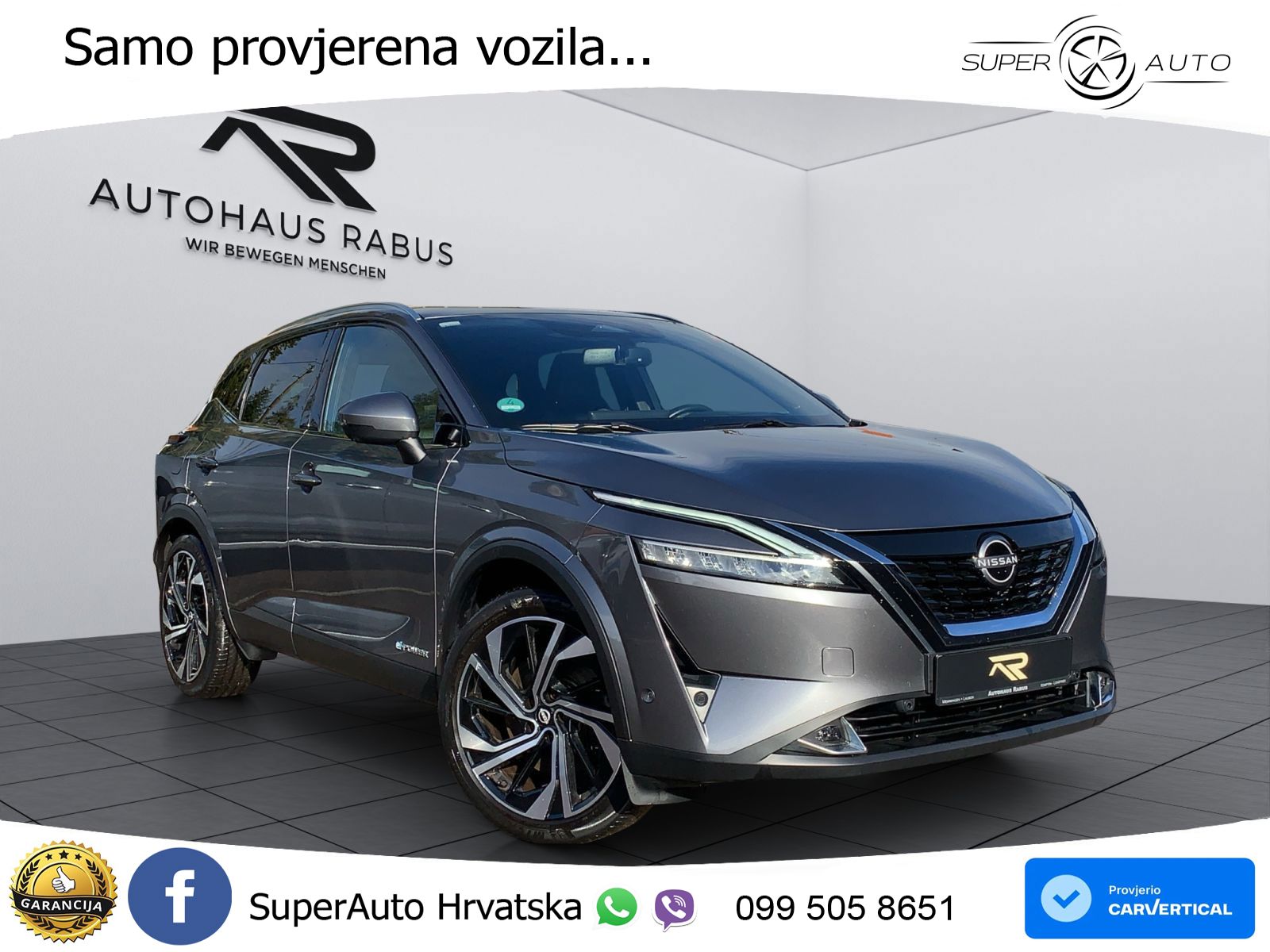 Nissan Qashqai e-POWER 1.5 VC-T (190 KS) Automatic Tekna LED+GR SJED+ACC