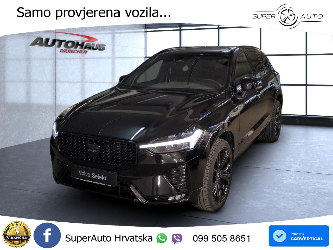 Volvo XC60 B5 Benzin AWD Geartronic ZRAČNI+ACC+GR SJED+KAM+PANO