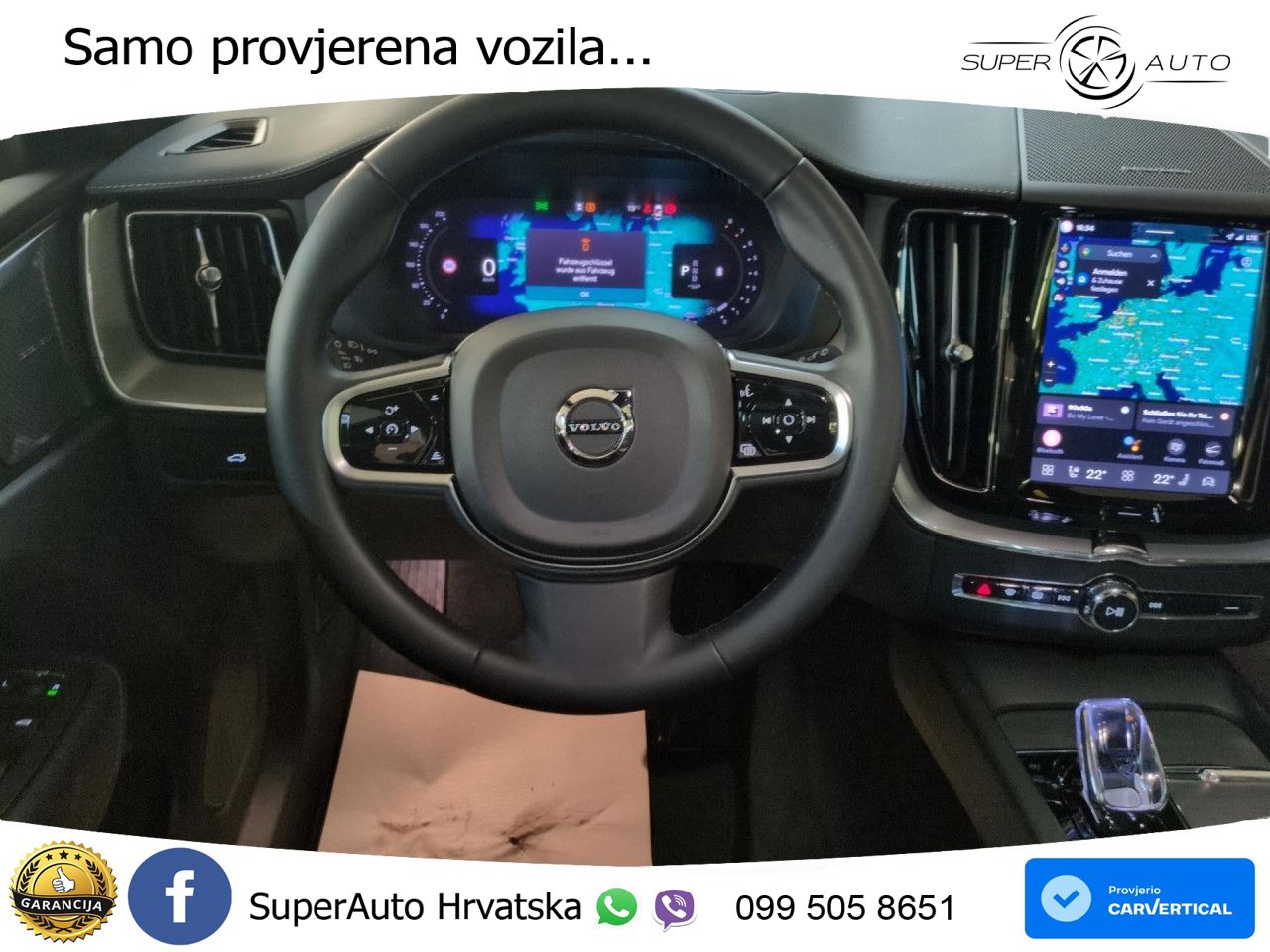 Volvo XC60 B5 Benzin AWD Geartronic ZRAČNI+ACC+GR SJED+KAM+PANO
