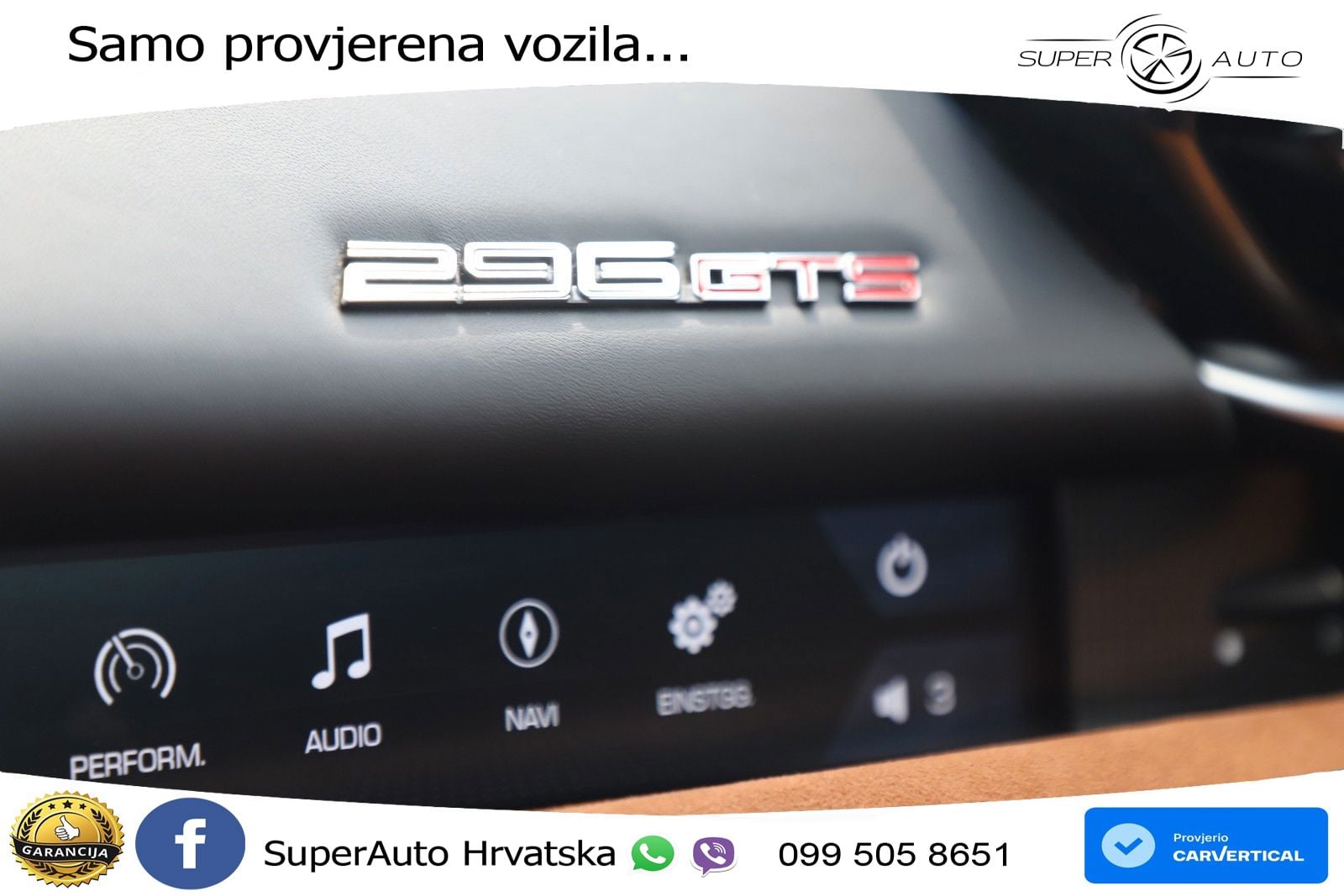 Ferrari 296 GTS 3.0 V6 (830 KS) F1 DCT