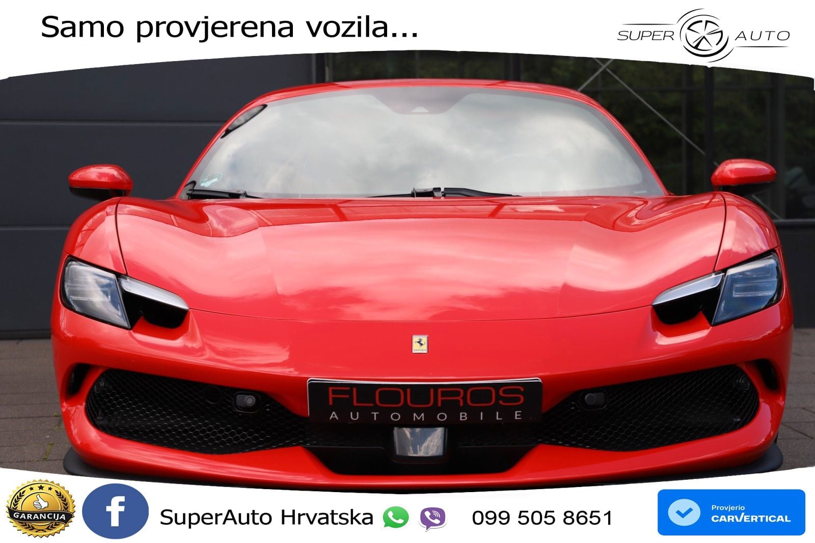 Ferrari 296 GTS 3.0 V6 (830 KS) F1 DCT