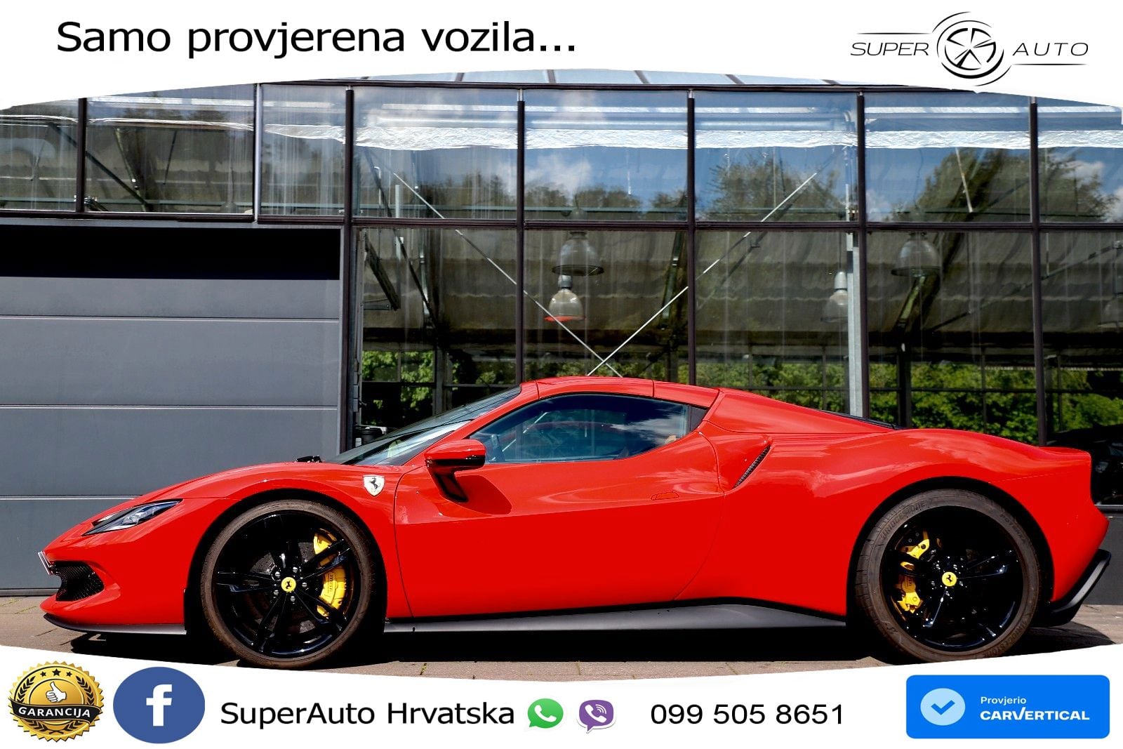 Ferrari 296 GTS 3.0 V6 (830 KS) F1 DCT