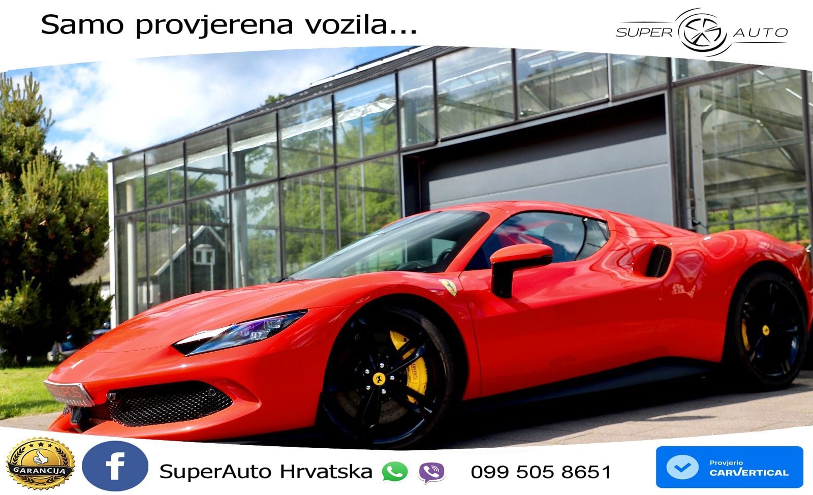 Ferrari 296 GTS 3.0 V6 (830 KS) F1 DCT