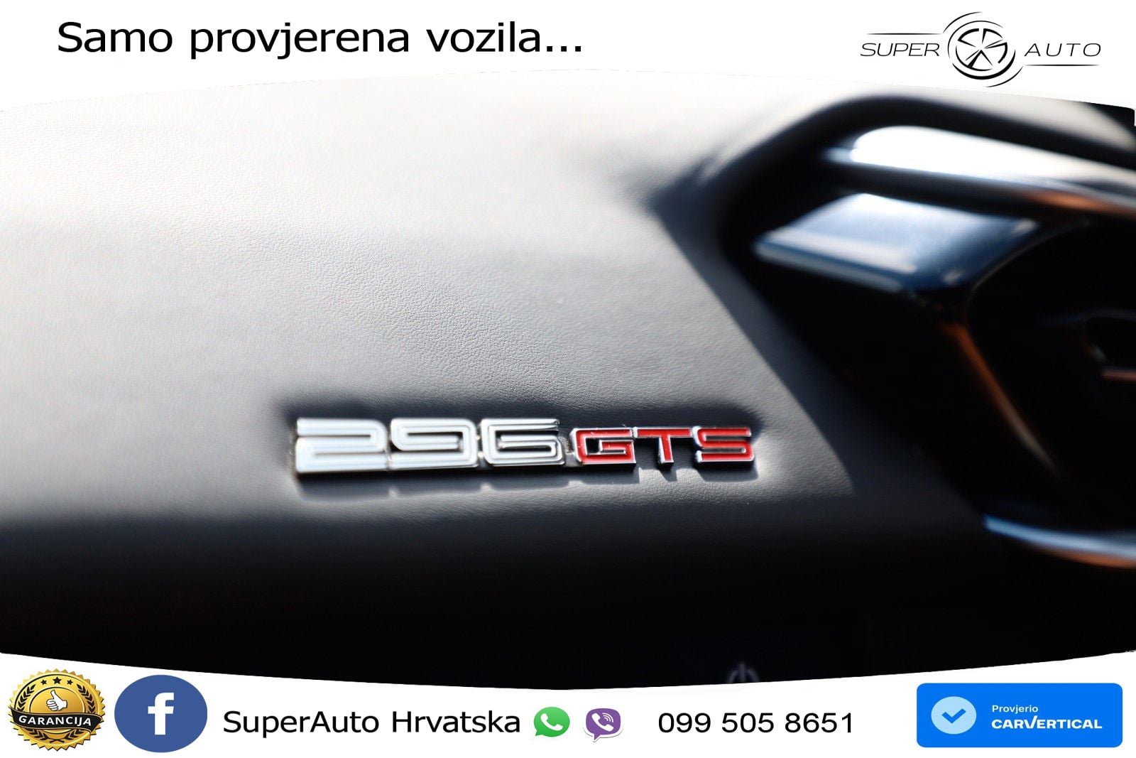 Ferrari 296 GTS 3.0 V6 (830 KS) F1 DCT