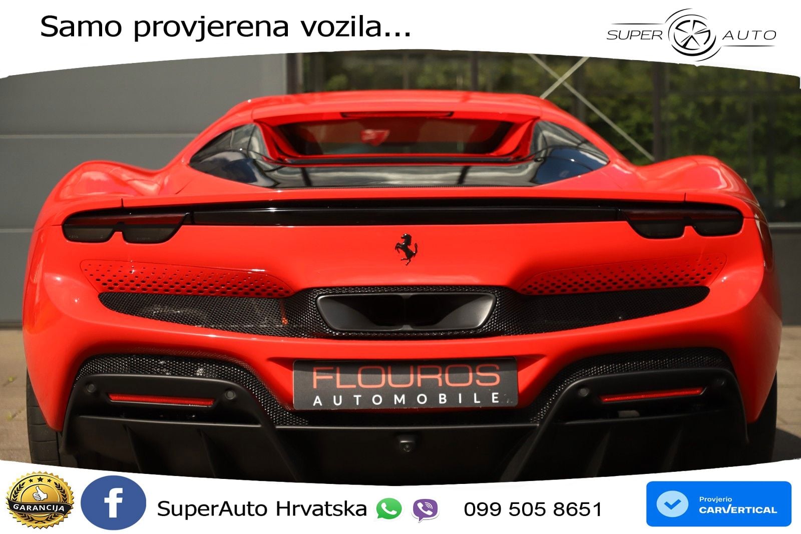 Ferrari 296 GTS 3.0 V6 (830 KS) F1 DCT