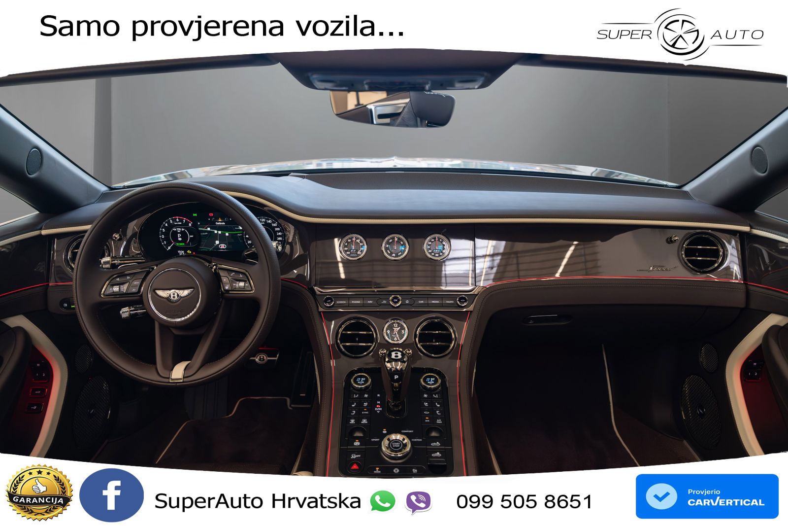 Bentley Continental GTC IV 4.0 V8 TFSi (782 KS) AWD DCT LED+GR SJED+ACC