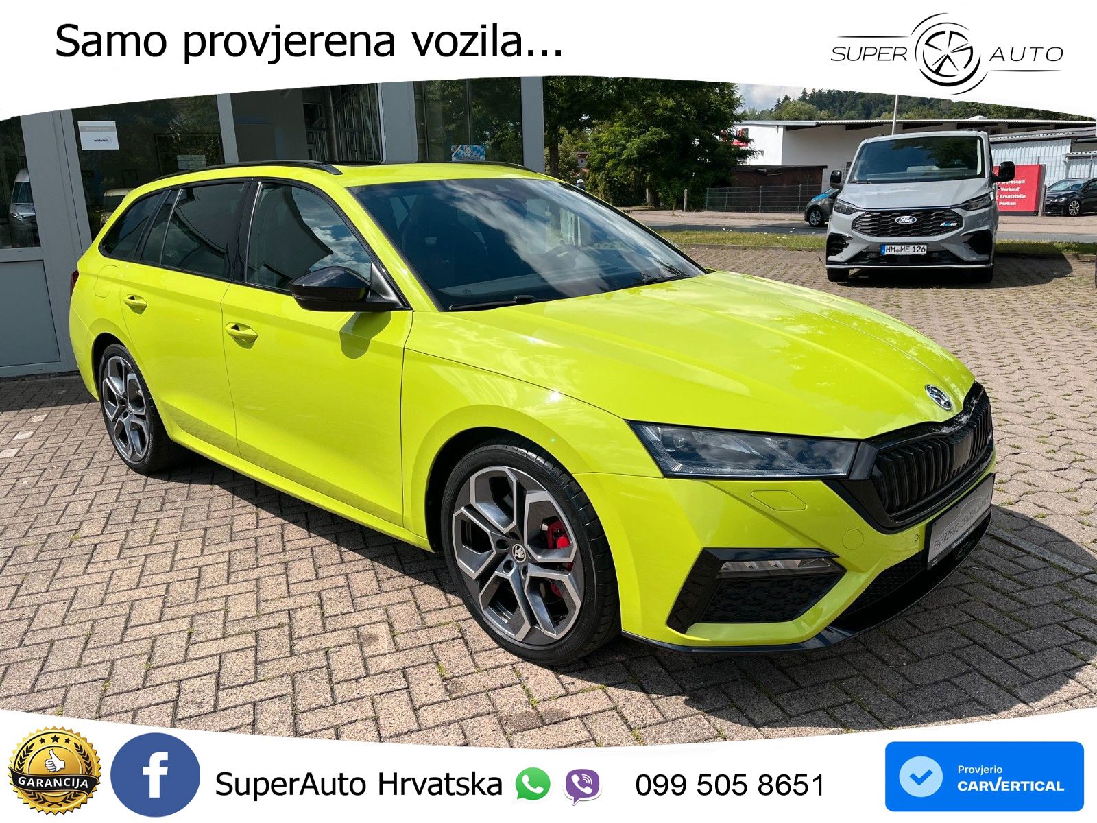 Škoda Octavia Combi RS 2.0 TSI (245 KS) DSG
