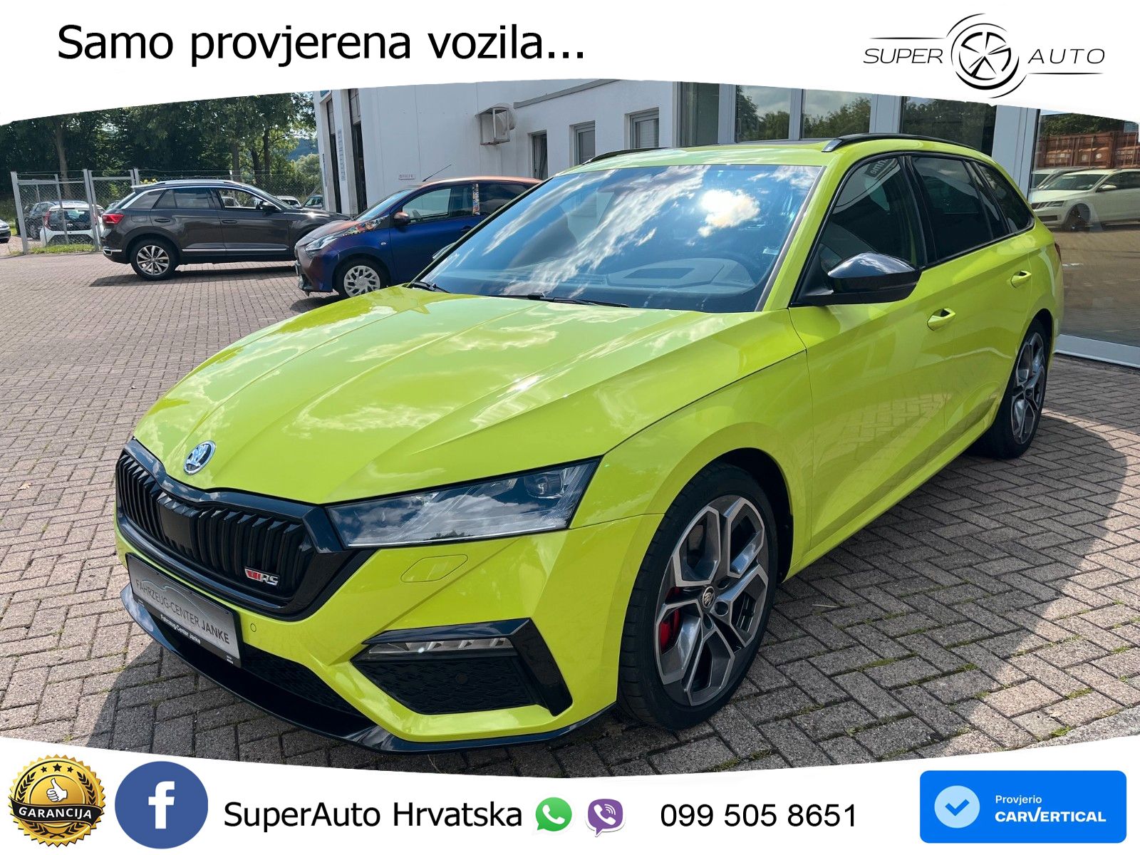 Škoda Octavia Combi RS 2.0 TSI (245 KS) DSG