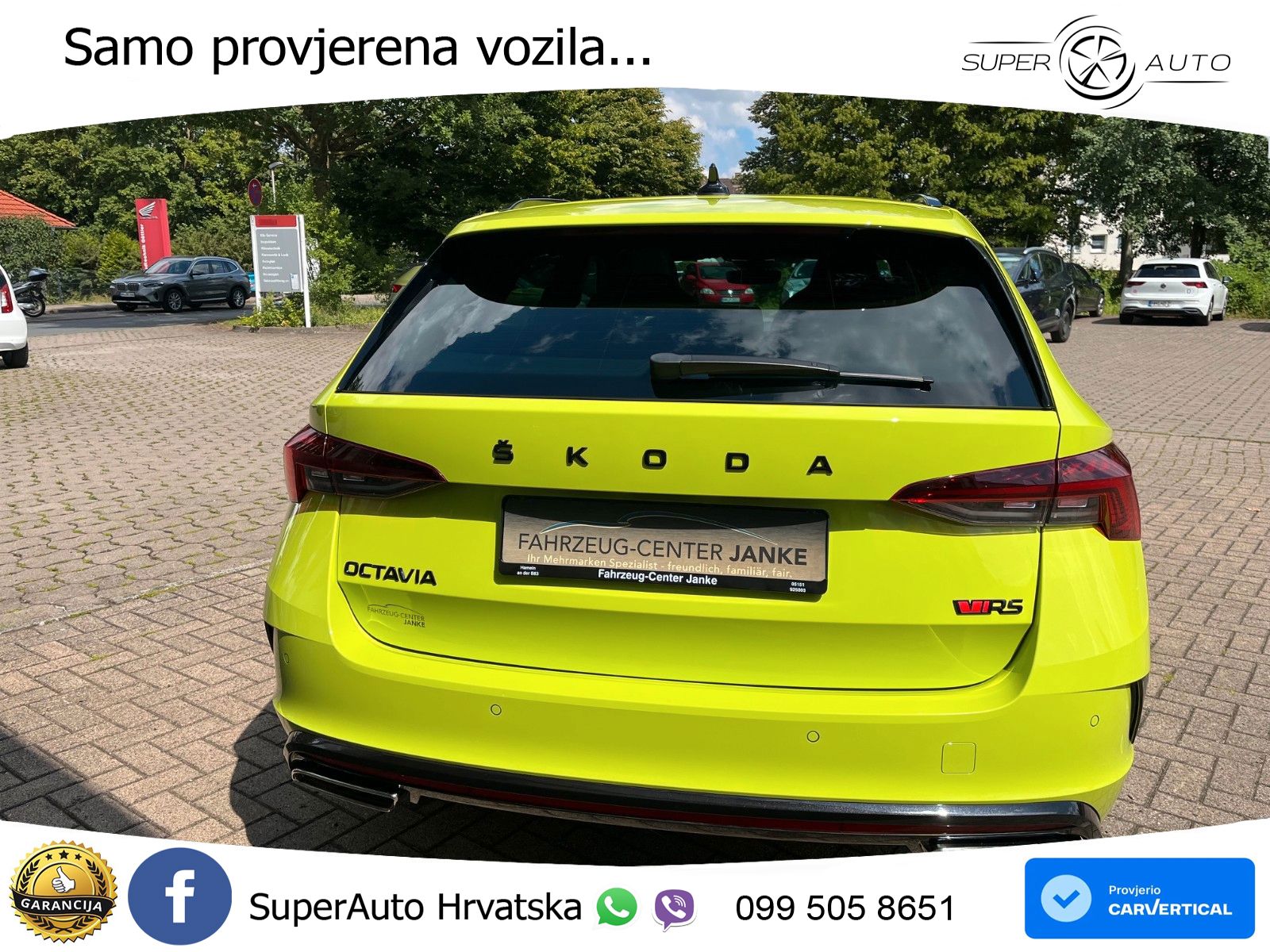 Škoda Octavia Combi RS 2.0 TSI (245 KS) DSG