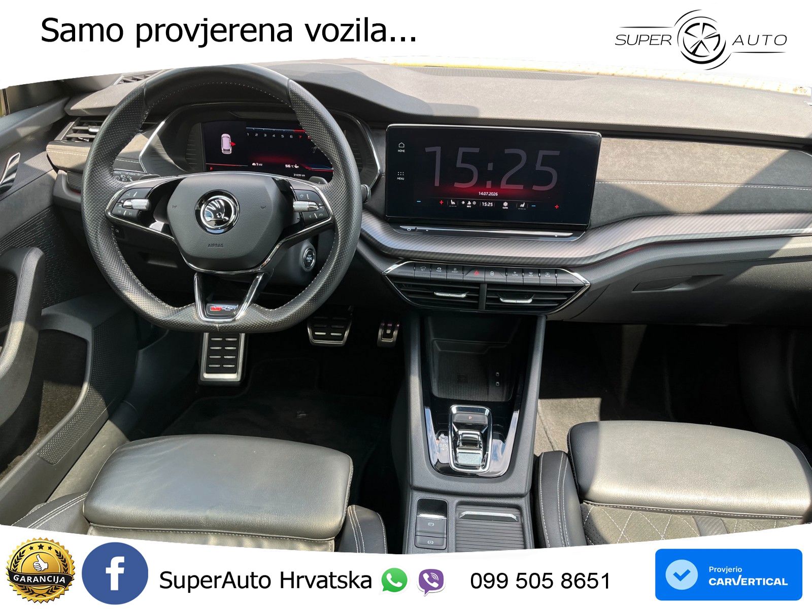 Škoda Octavia Combi RS 2.0 TSI (245 KS) DSG