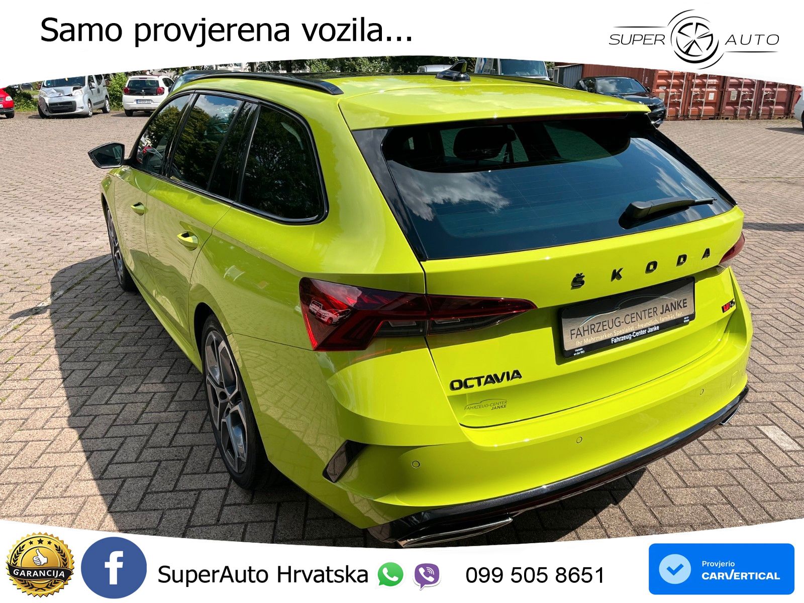 Škoda Octavia Combi RS 2.0 TSI (245 KS) DSG