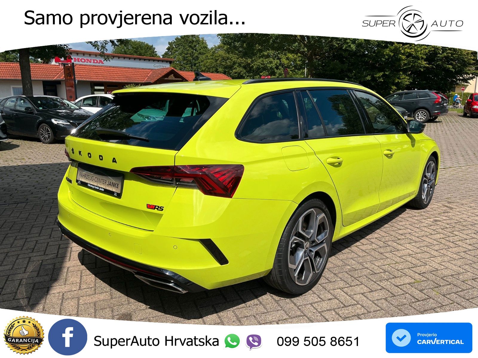 Škoda Octavia Combi RS 2.0 TSI (245 KS) DSG