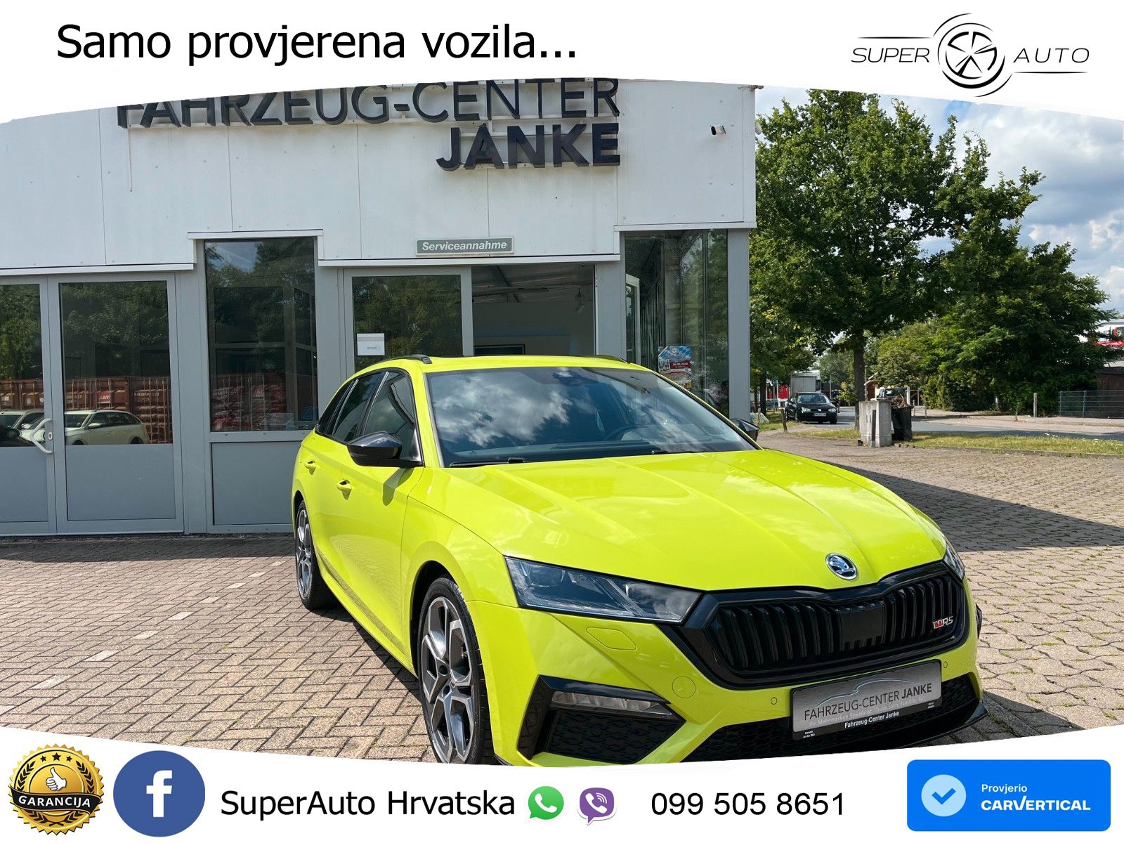 Škoda Octavia Combi RS 2.0 TSI (245 KS) DSG