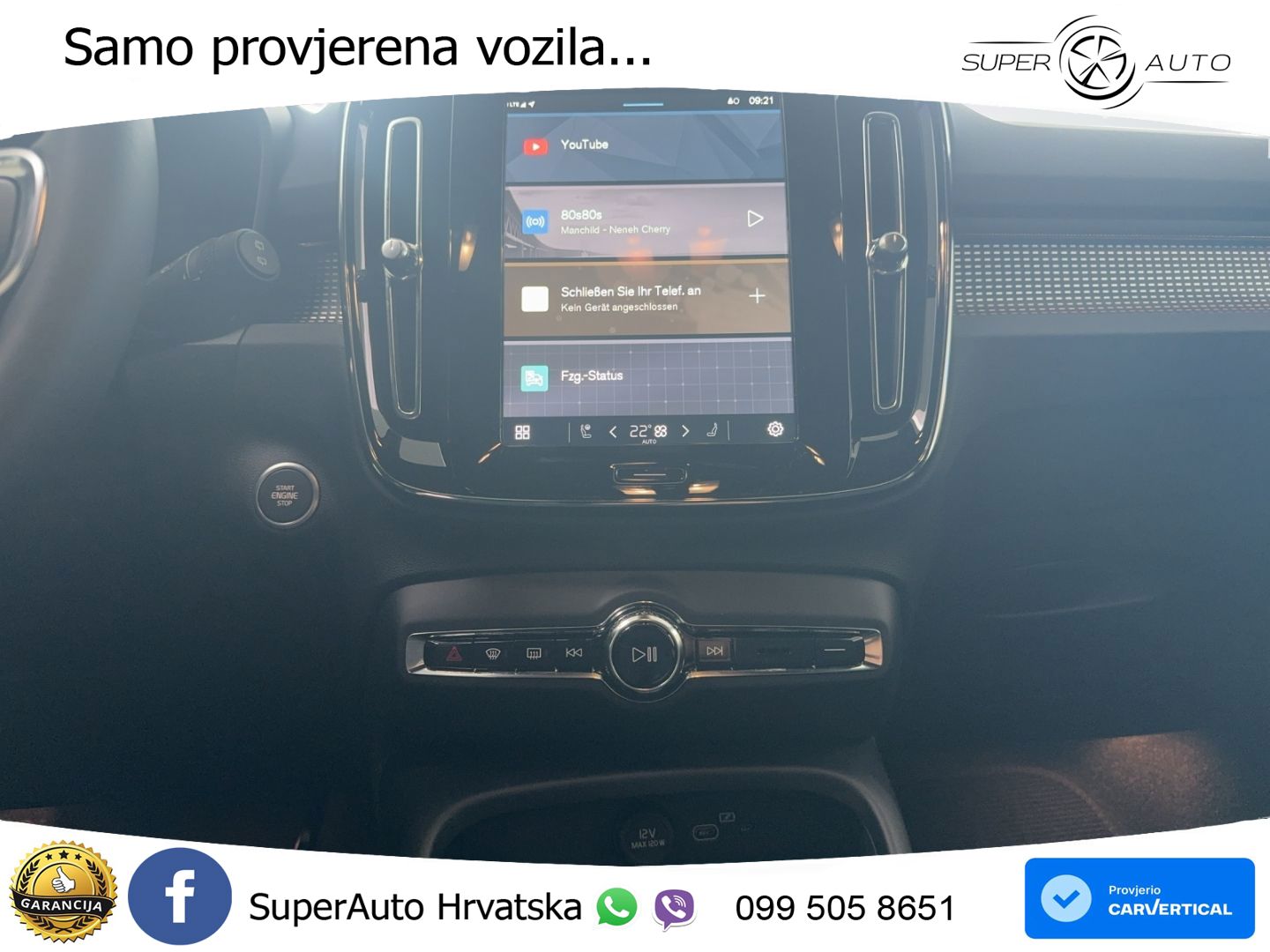 Volvo XC40 2.0 B4 197 KS Automatic LED+GR SJED+ACC