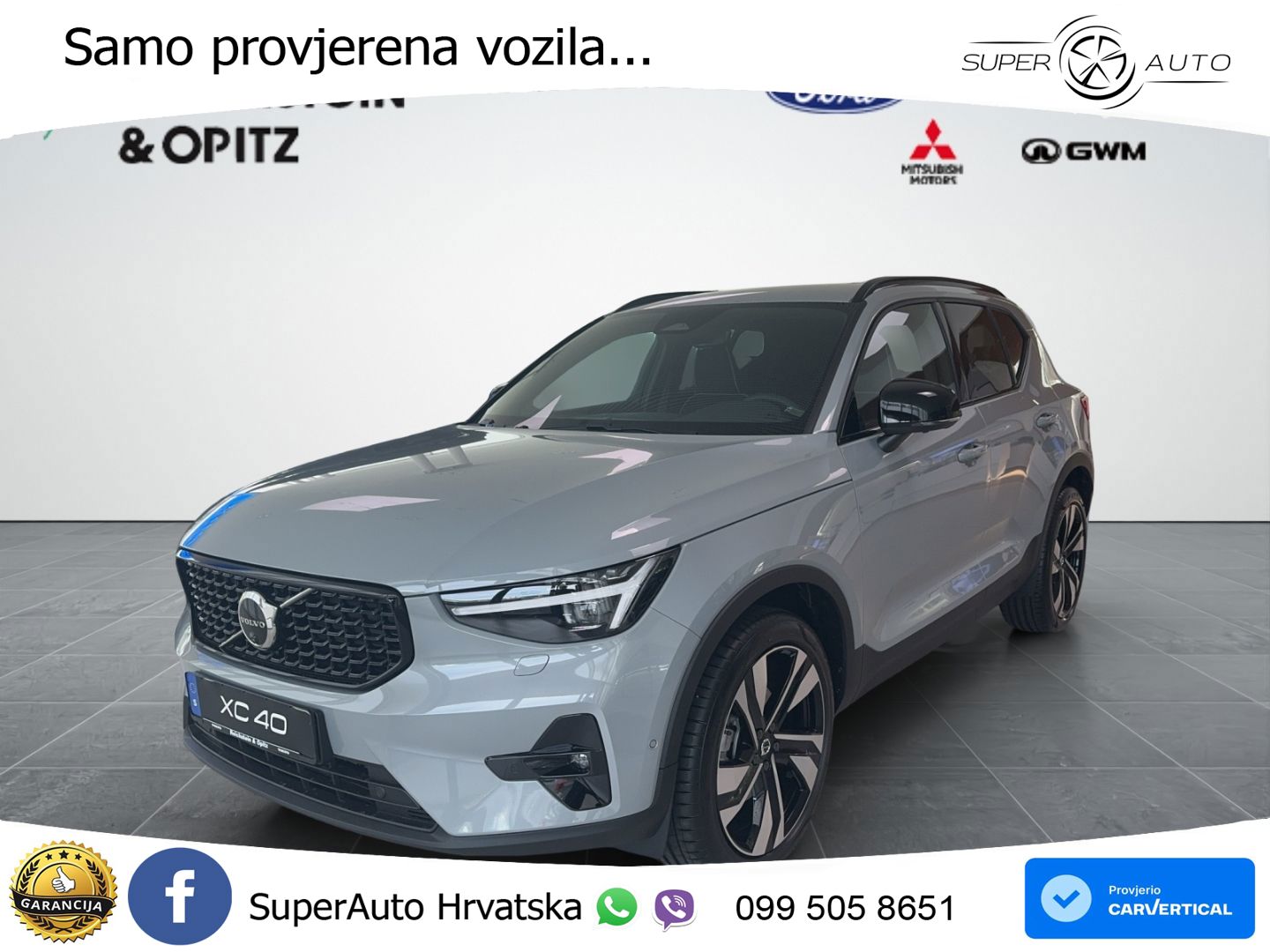 Volvo XC40 2.0 B4 197 KS Automatic LED+GR SJED+ACC