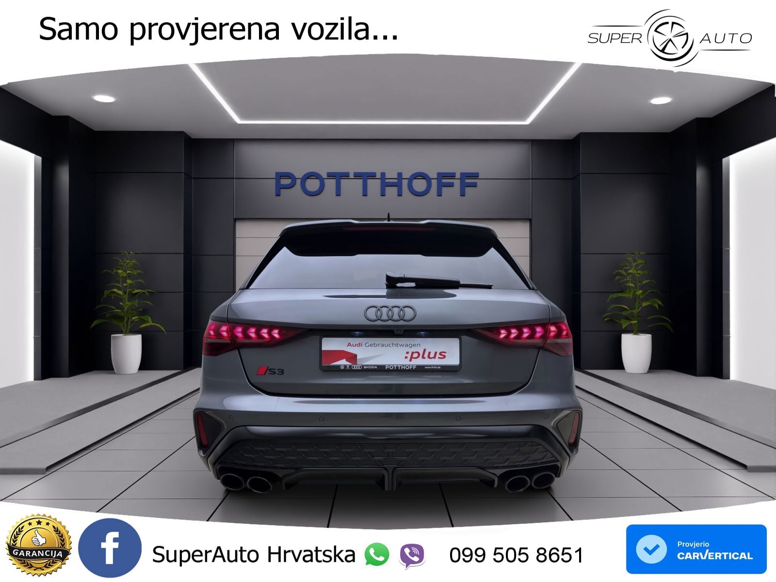 Audi S3 2.0 TFSI (333 KS) quattro S tronic MATRIX+GR SJED+KAM