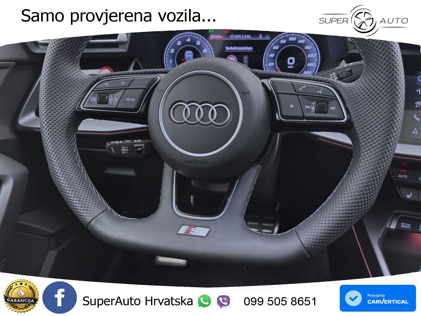 Audi S3 2.0 TFSI (333 KS) quattro S tronic MATRIX+GR SJED+KAM