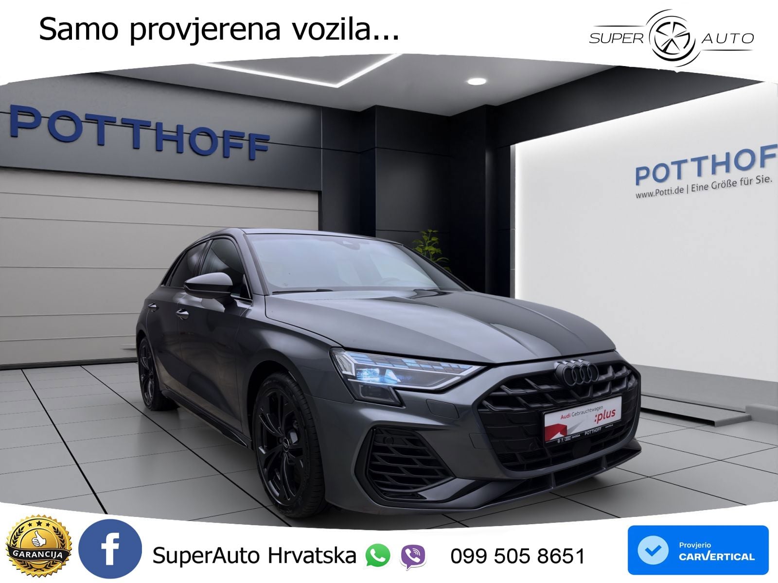 Audi S3 2.0 TFSI (333 KS) quattro S tronic MATRIX+GR SJED+KAM