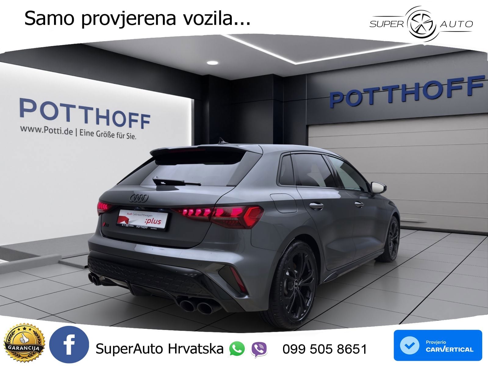 Audi S3 2.0 TFSI (333 KS) quattro S tronic MATRIX+GR SJED+KAM