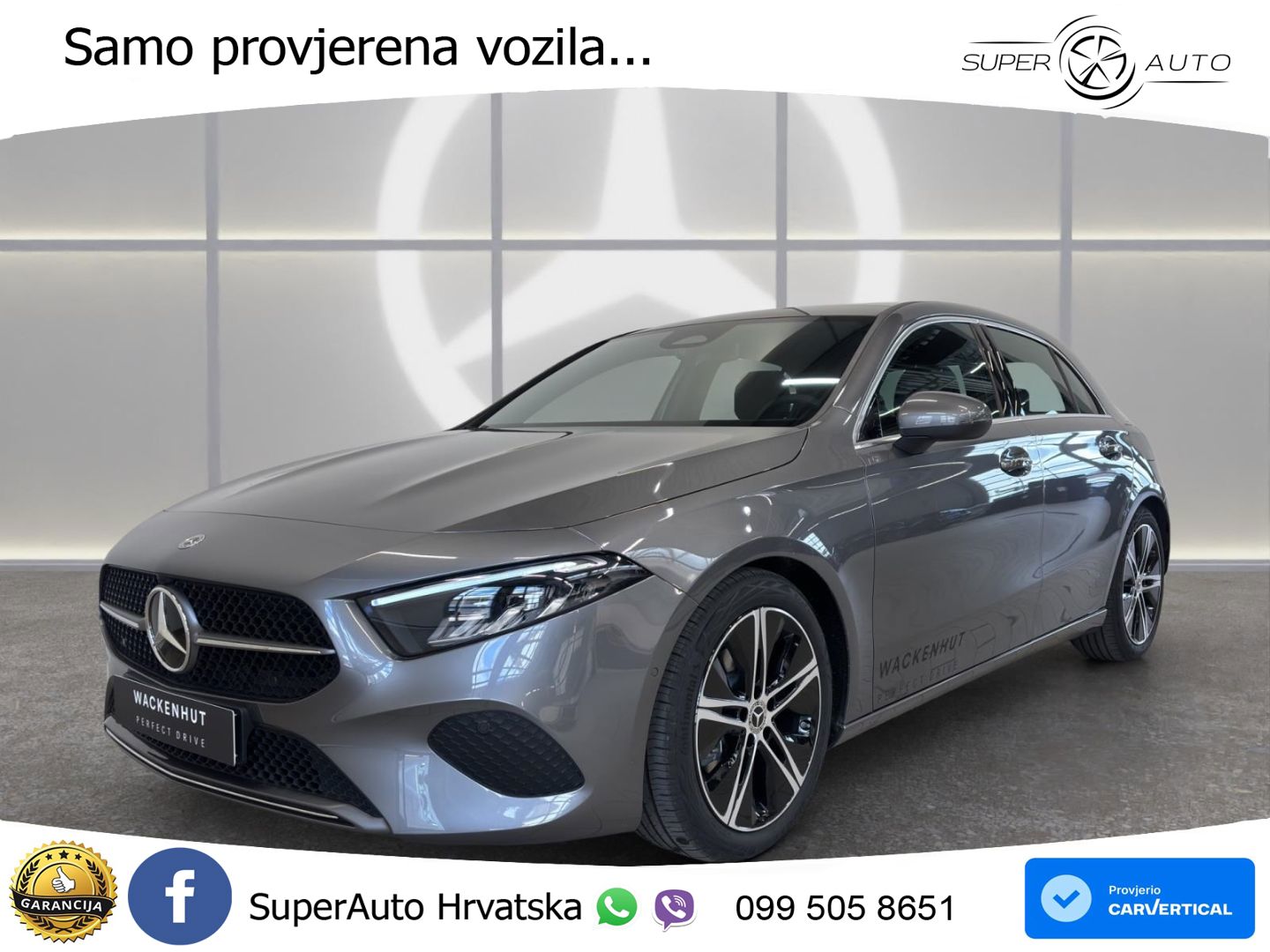 Mercedes-Benz A 180 7G-DCT LED+GR SJED+ACC