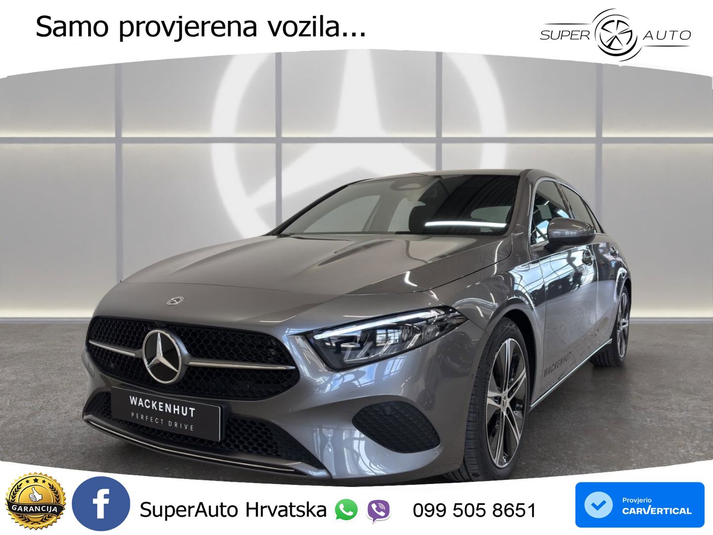 Mercedes-Benz A 180 7G-DCT LED+GR SJED+ACC