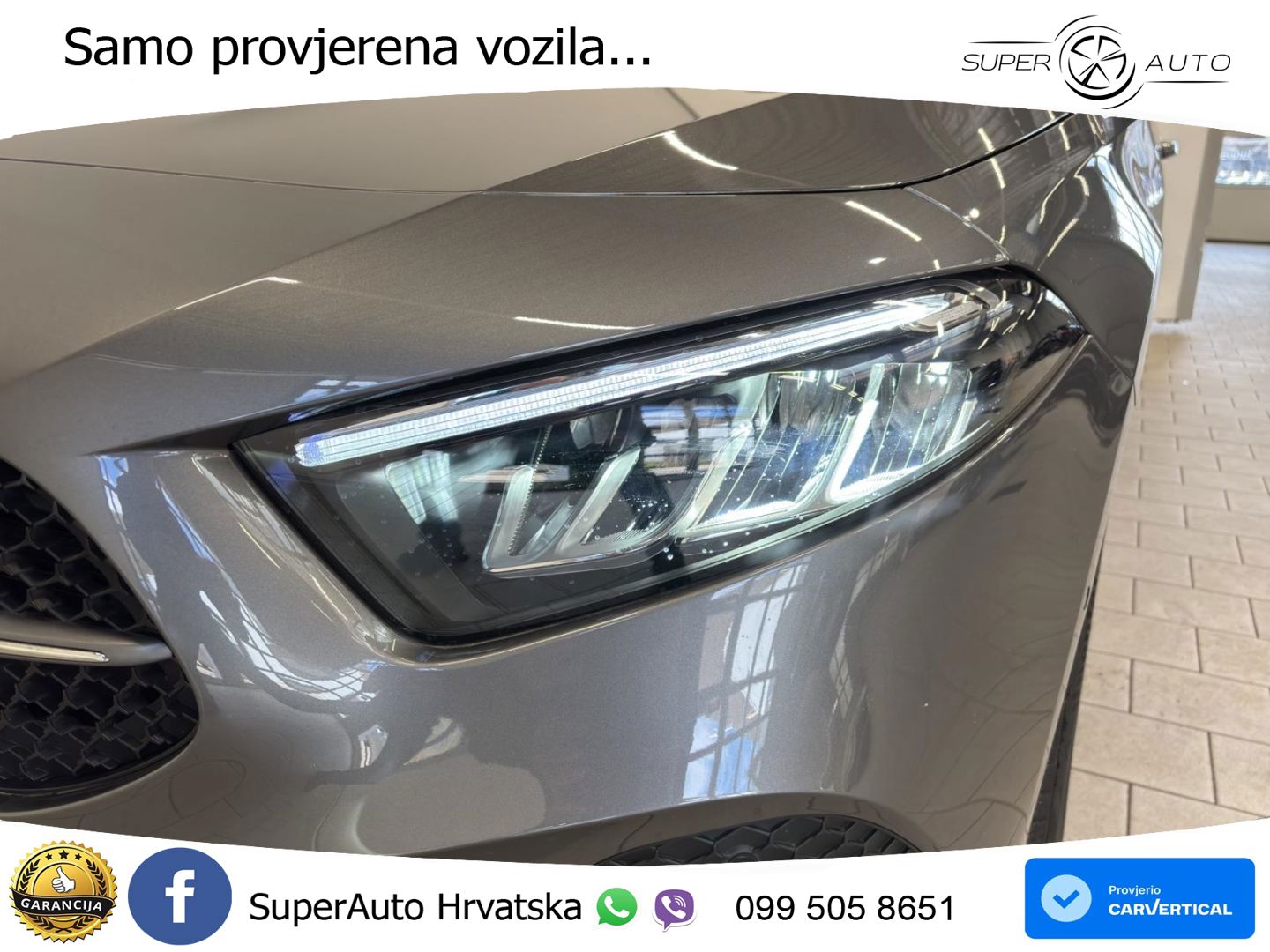 Mercedes-Benz A 180 7G-DCT LED+GR SJED+ACC
