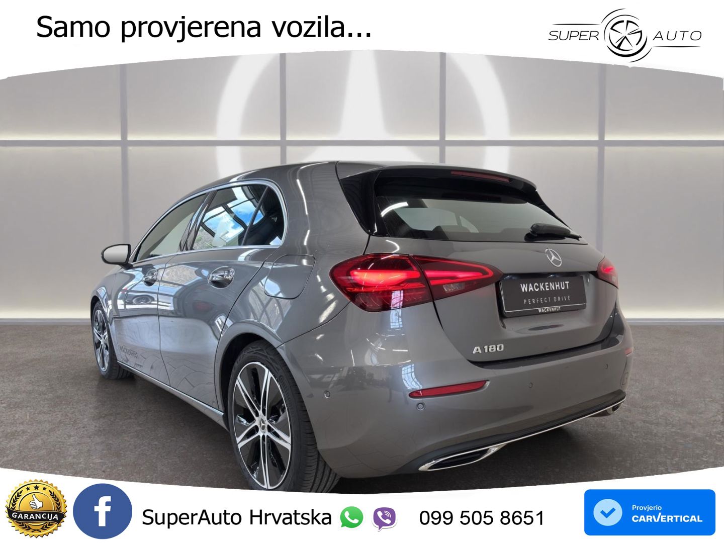 Mercedes-Benz A 180 7G-DCT LED+GR SJED+ACC