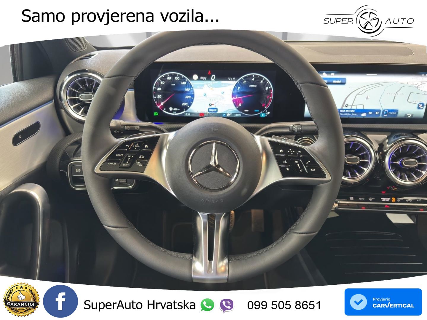 Mercedes-Benz A 180 7G-DCT LED+GR SJED+ACC