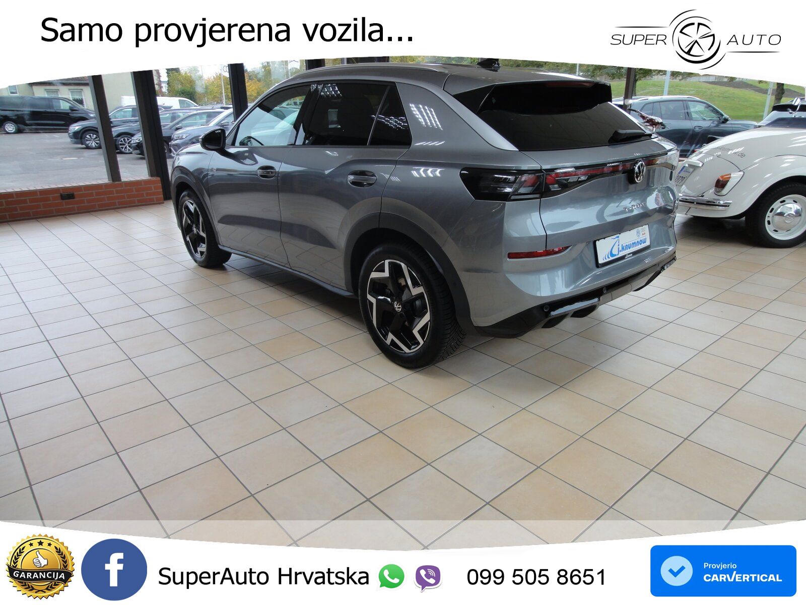 Volkswagen T-Roc 1.5 eTSI (150 KS)  DSG R-Line LED+GR SJED+ACC