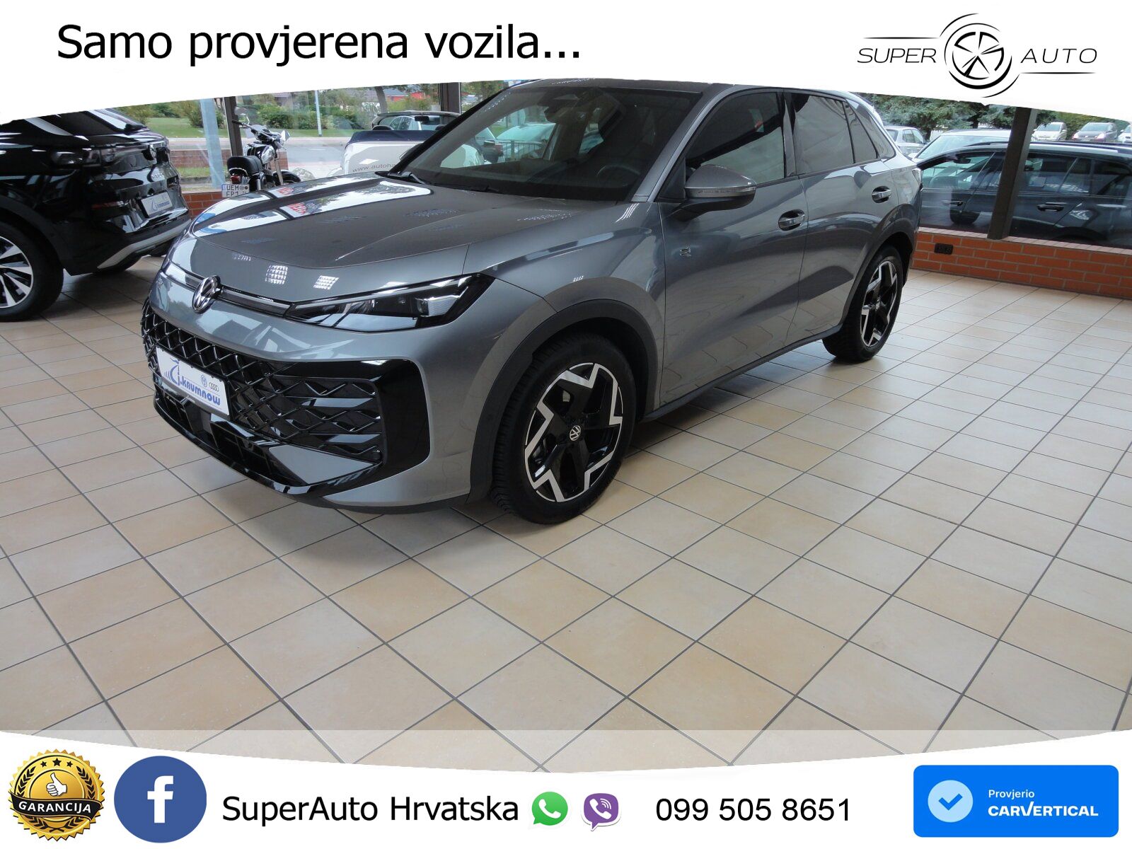Volkswagen T-Roc 1.5 eTSI (150 KS)  DSG R-Line LED+GR SJED+ACC