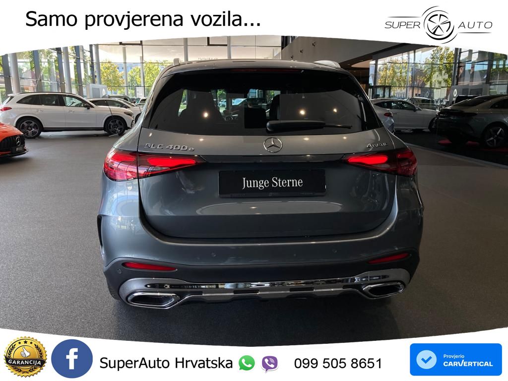 Mercedes GLC 400e (381 KS) 4MATIC 9G-TRONIC AMG ACC+HEAD+4xGR SJED+360+PANO