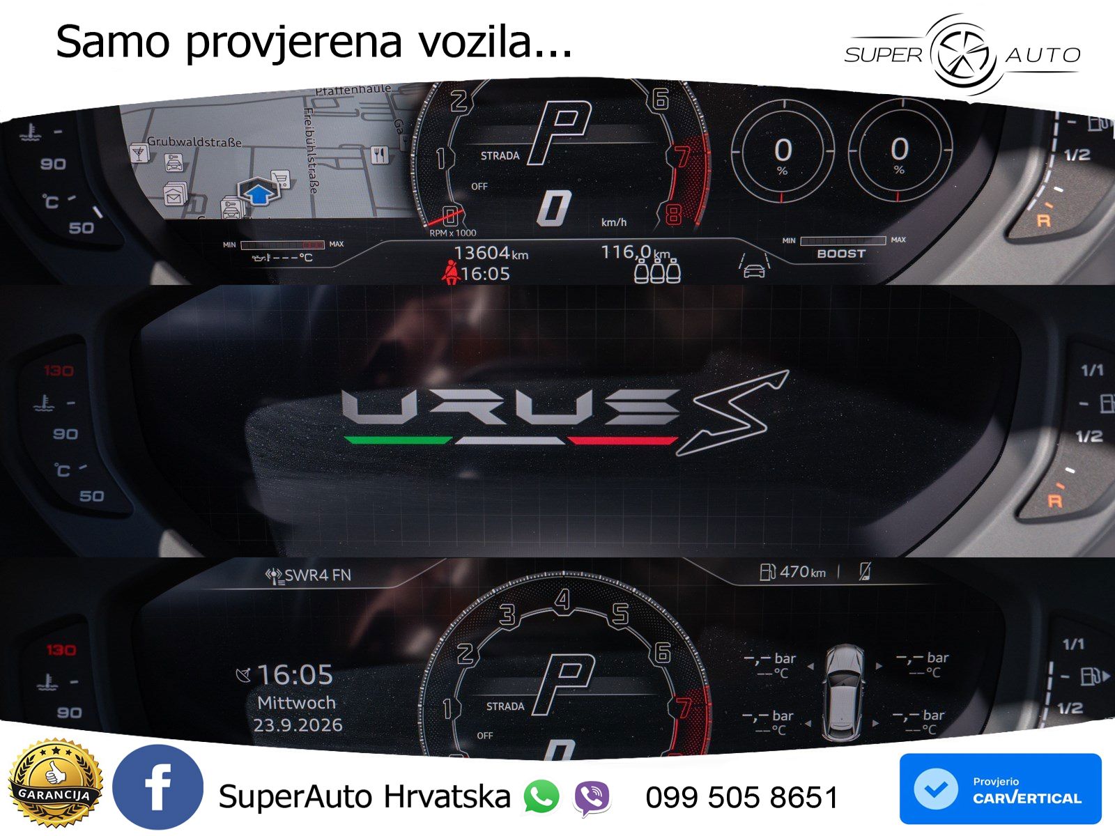 Lamborghini Urus S 4.0 V8 (666 KS) 4WD Automatic LED+GR SJED+ACC