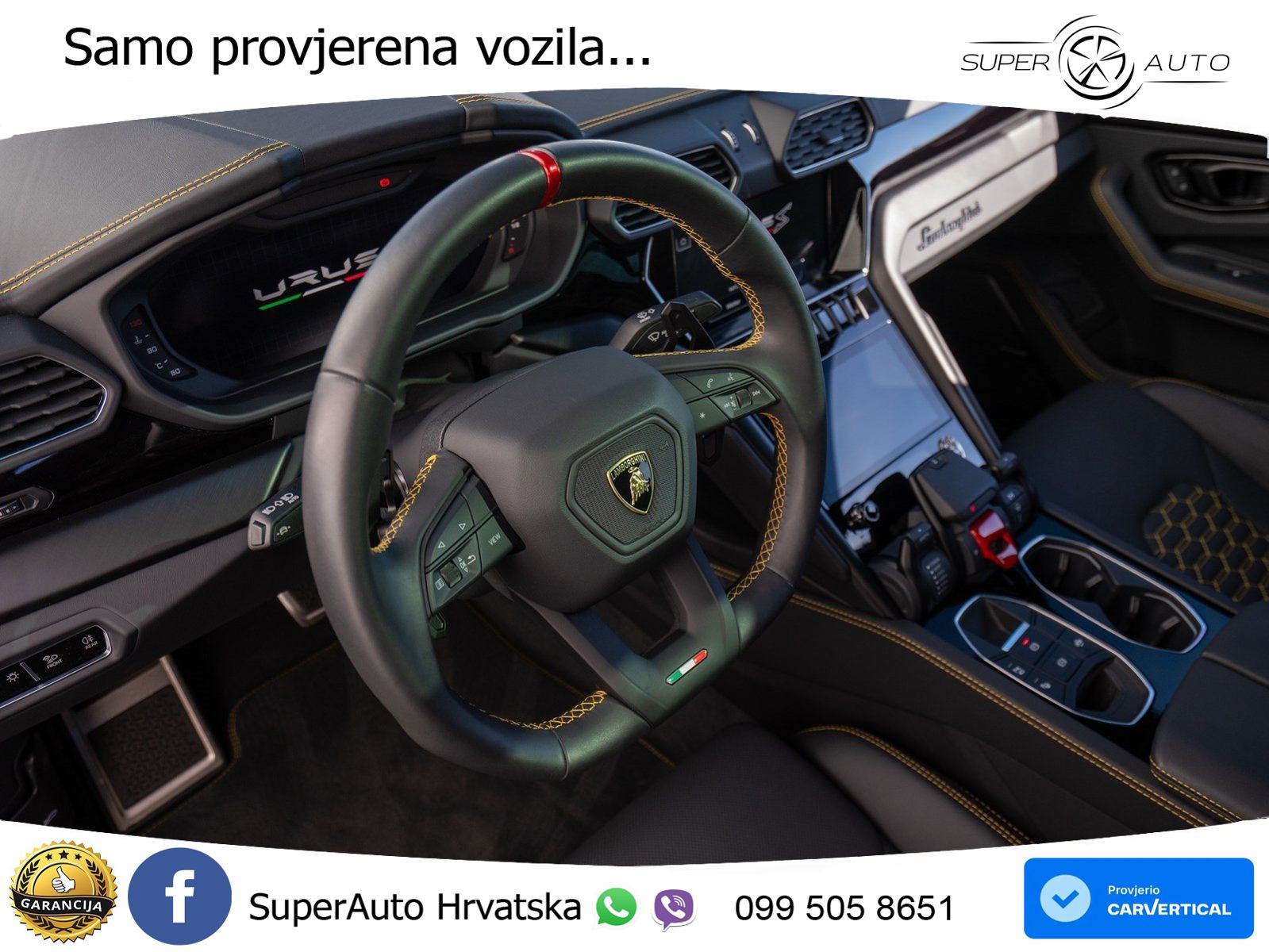 Lamborghini Urus S 4.0 V8 (666 KS) 4WD Automatic LED+GR SJED+ACC