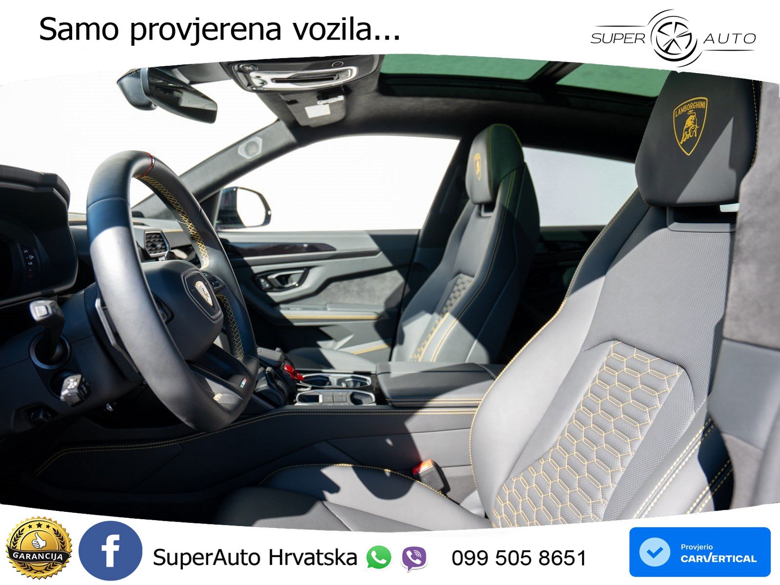 Lamborghini Urus S 4.0 V8 (666 KS) 4WD Automatic LED+GR SJED+ACC