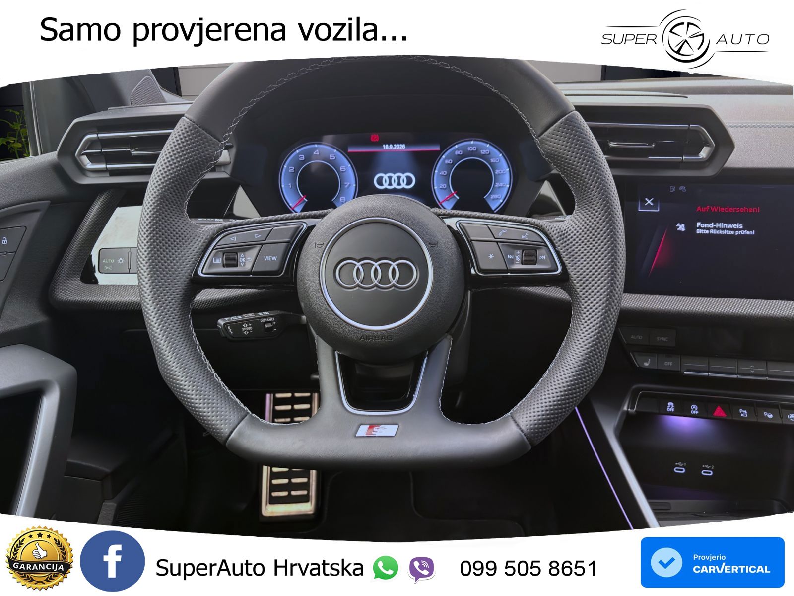 Audi A3 Sportback 30 TFSI (116 KS) S line LED+GR SJED+ACC